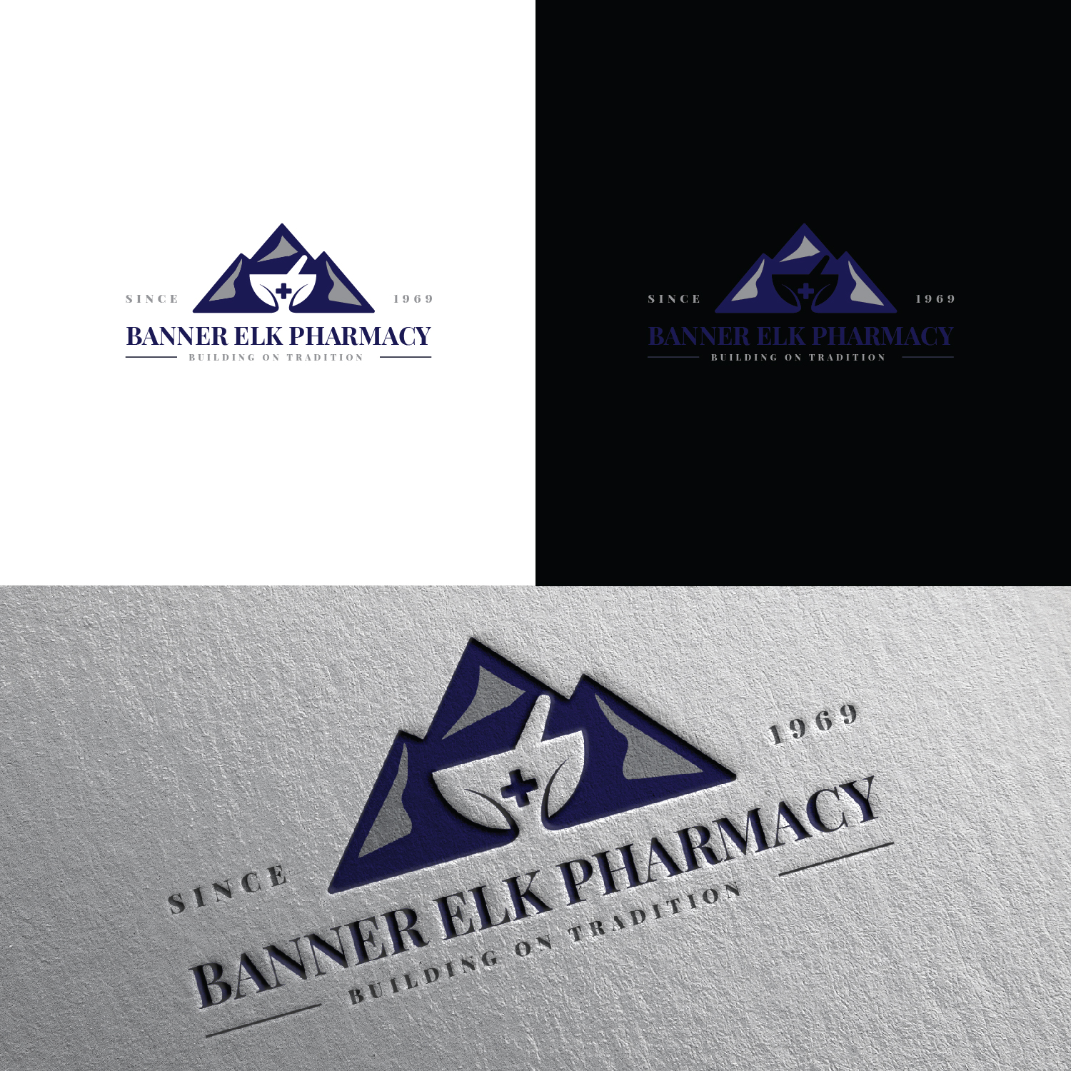 Diseño de Logo por S.H Designs para Banner Elk Pharmacy | Diseño #29082198