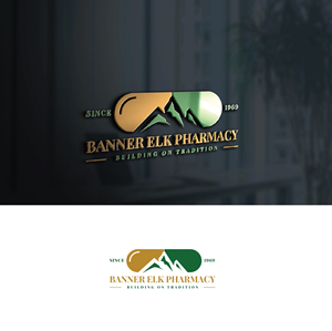 Logo Design by S.H Designs for Banner Elk Pharmacy | Design: #29111183