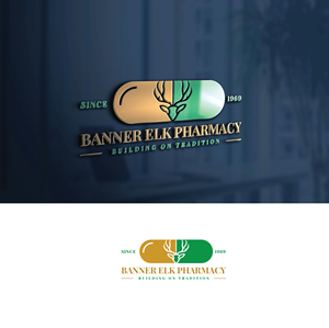 Logo Design by S.H Designs for Banner Elk Pharmacy | Design: #29111189