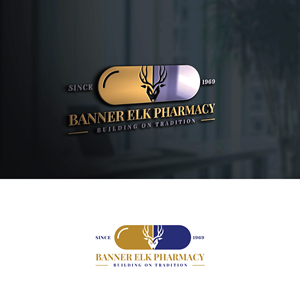 Logo Design by S.H Designs for Banner Elk Pharmacy | Design: #29114374