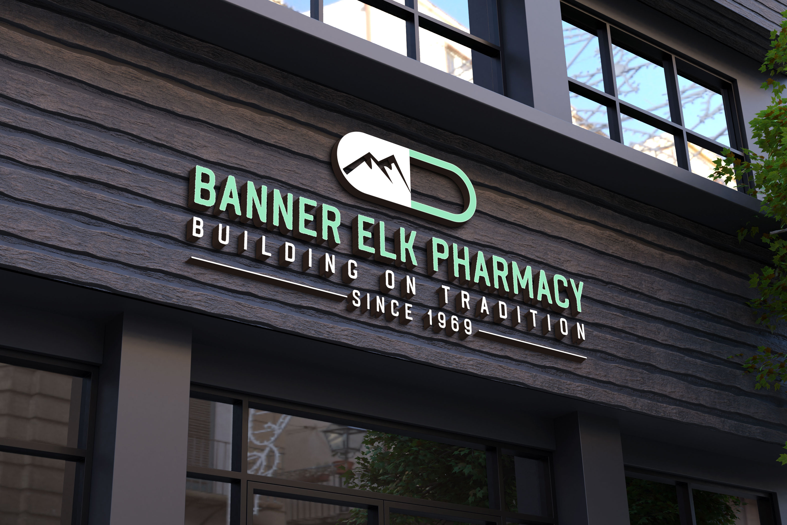 Logo Design by Kavth for Banner Elk Pharmacy | Design #29115048