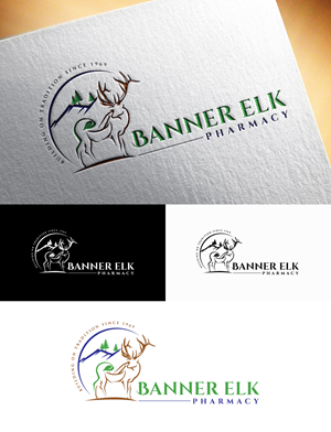 Logo Design by Logo Stock for Banner Elk Pharmacy | Design: #29089552