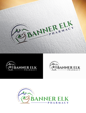 Logo Design by Logo Stock for Banner Elk Pharmacy | Design: #29090150