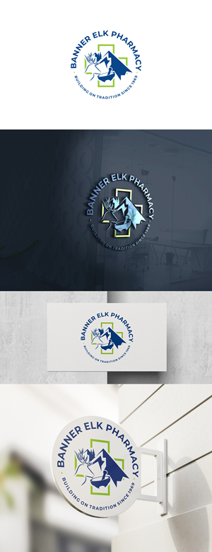 Logo-Design von ARA BRANDING für Banner Elk Pharmacy | Design #29091782