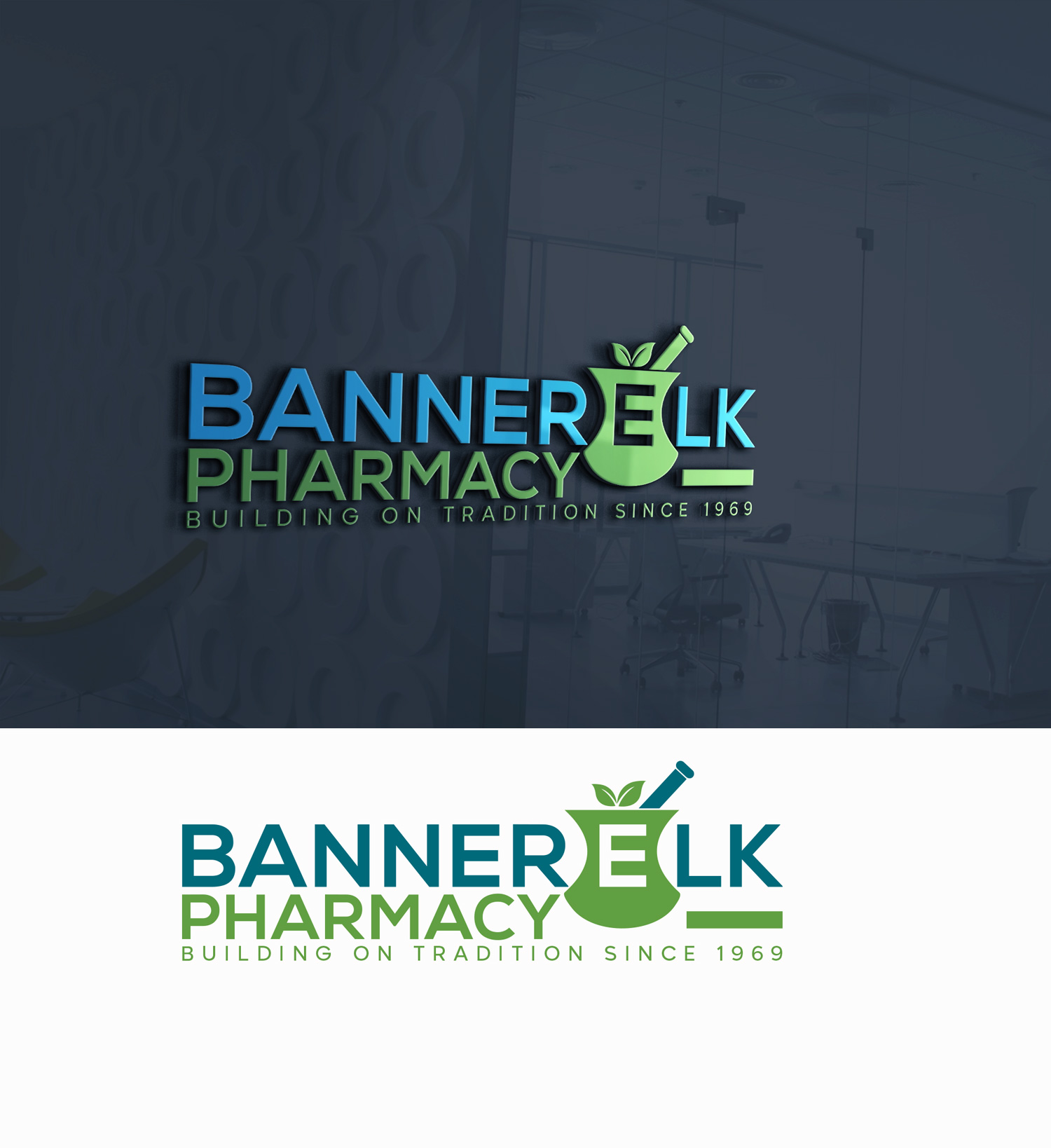 Serious, Professional, Pharmacy/pharmaceutical industry Logo Design for Name of Pharmacy “Banner