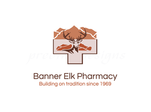 Logo Design by Preethu for Banner Elk Pharmacy | Design: #29095175