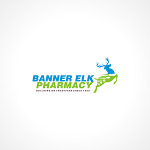Name of Pharmacy “Banner Elk Pharmacy” and slogan “Building on tradition since 1969” | Logo-Design von N83touchthesky