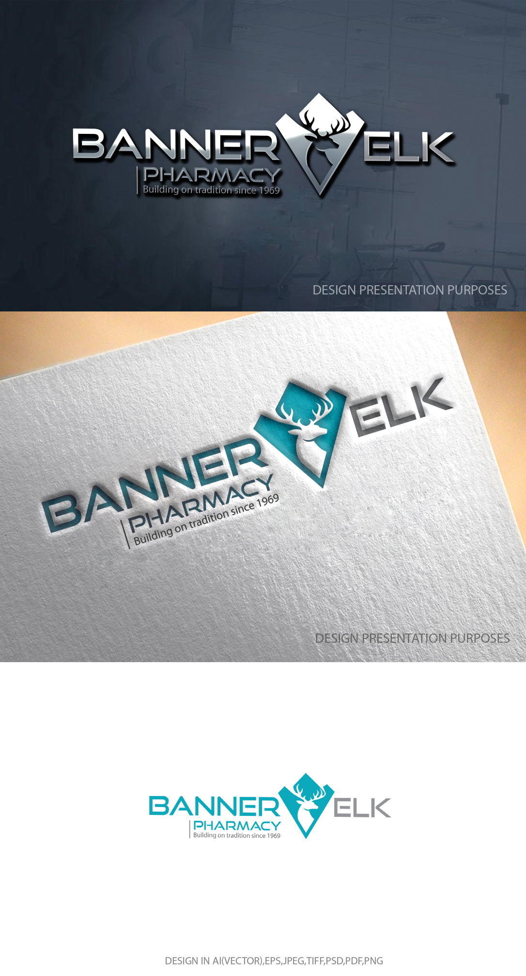 Design de Logo par graphicevolution pour Banner Elk Pharmacy | Design #29076930