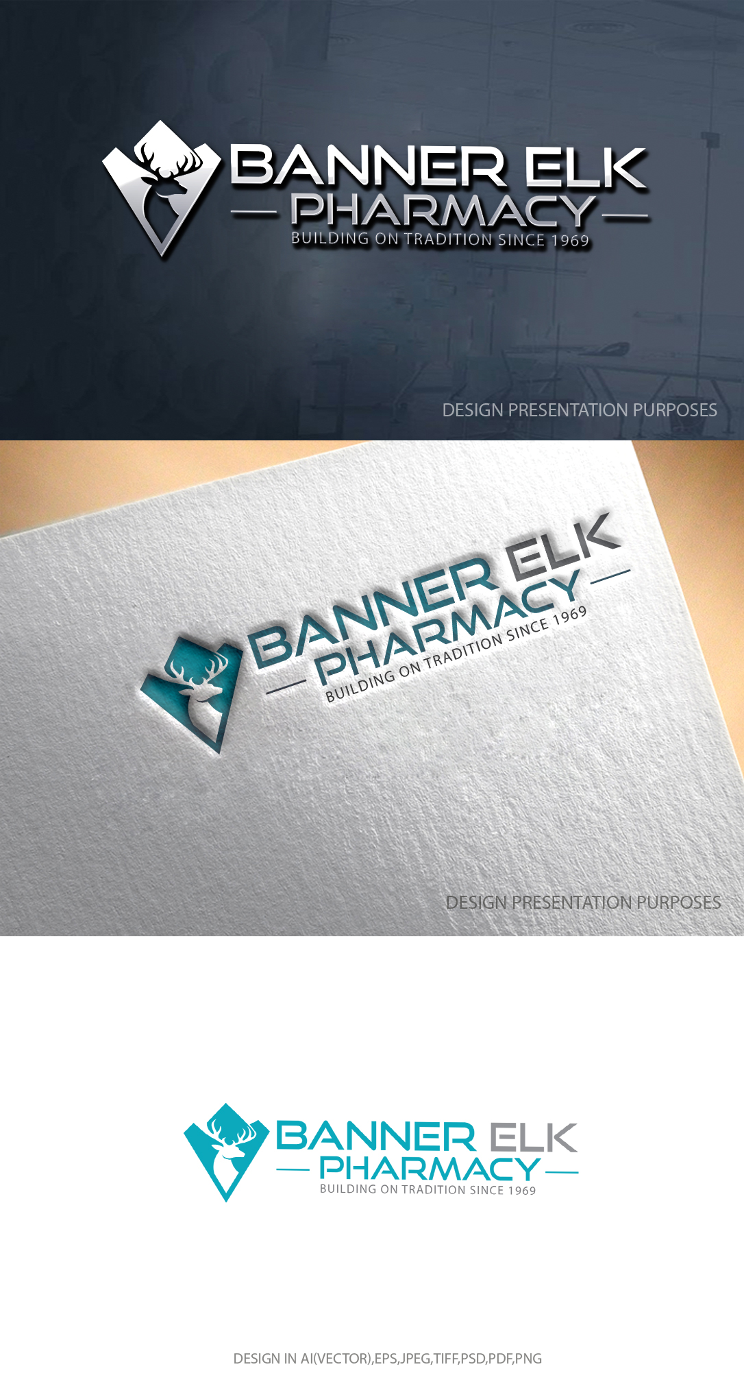 Logo Design by graphicevolution for Banner Elk Pharmacy | Design #29081843