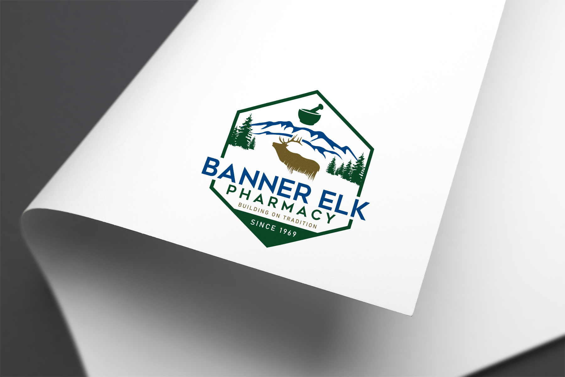 Logo Design by gauravgraphy for Banner Elk Pharmacy | Design #29098276