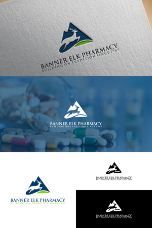 Logo-Design von Tangantengen für Banner Elk Pharmacy | Design #29076912