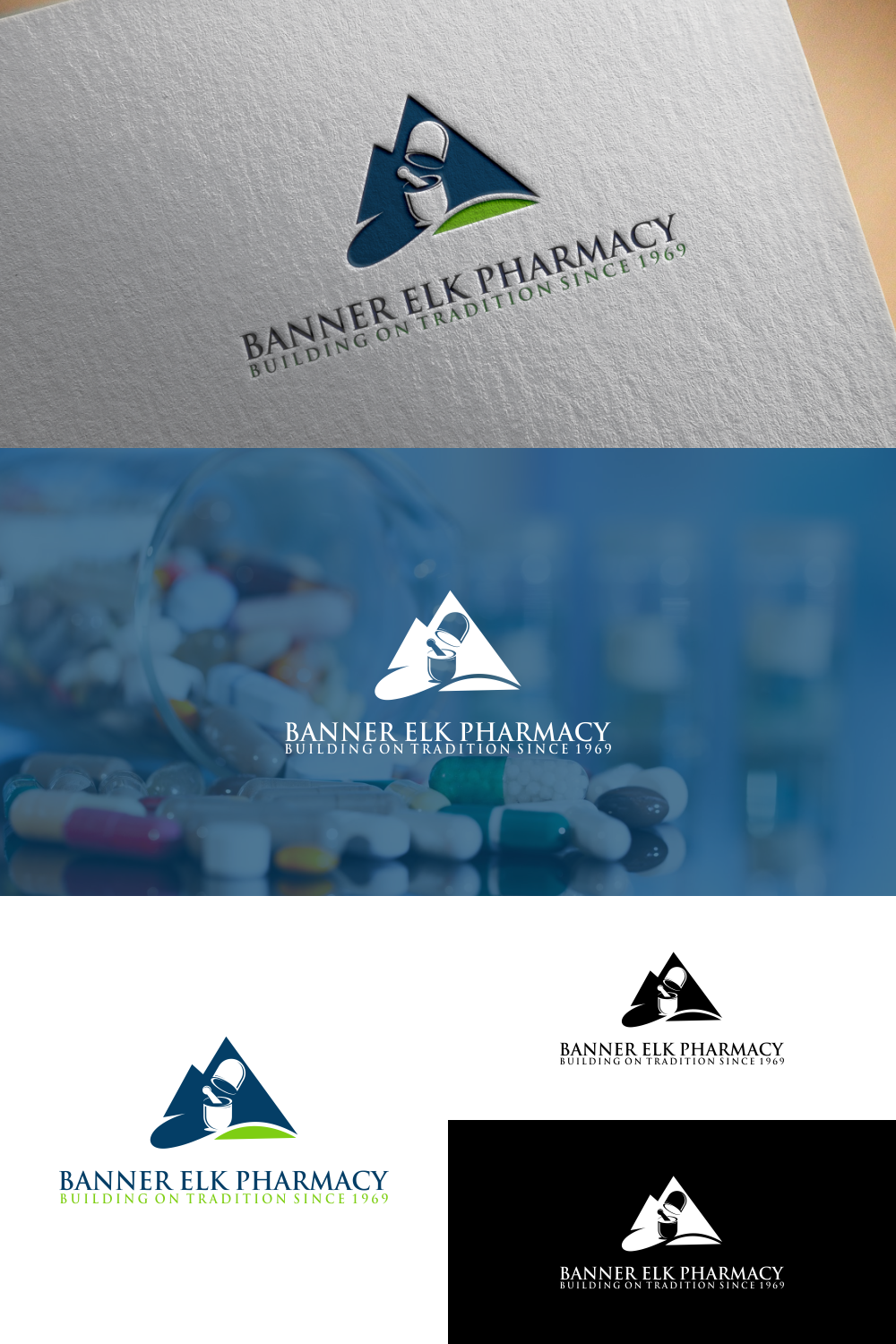 Logo Design by Tangantengen for Banner Elk Pharmacy | Design #29088571