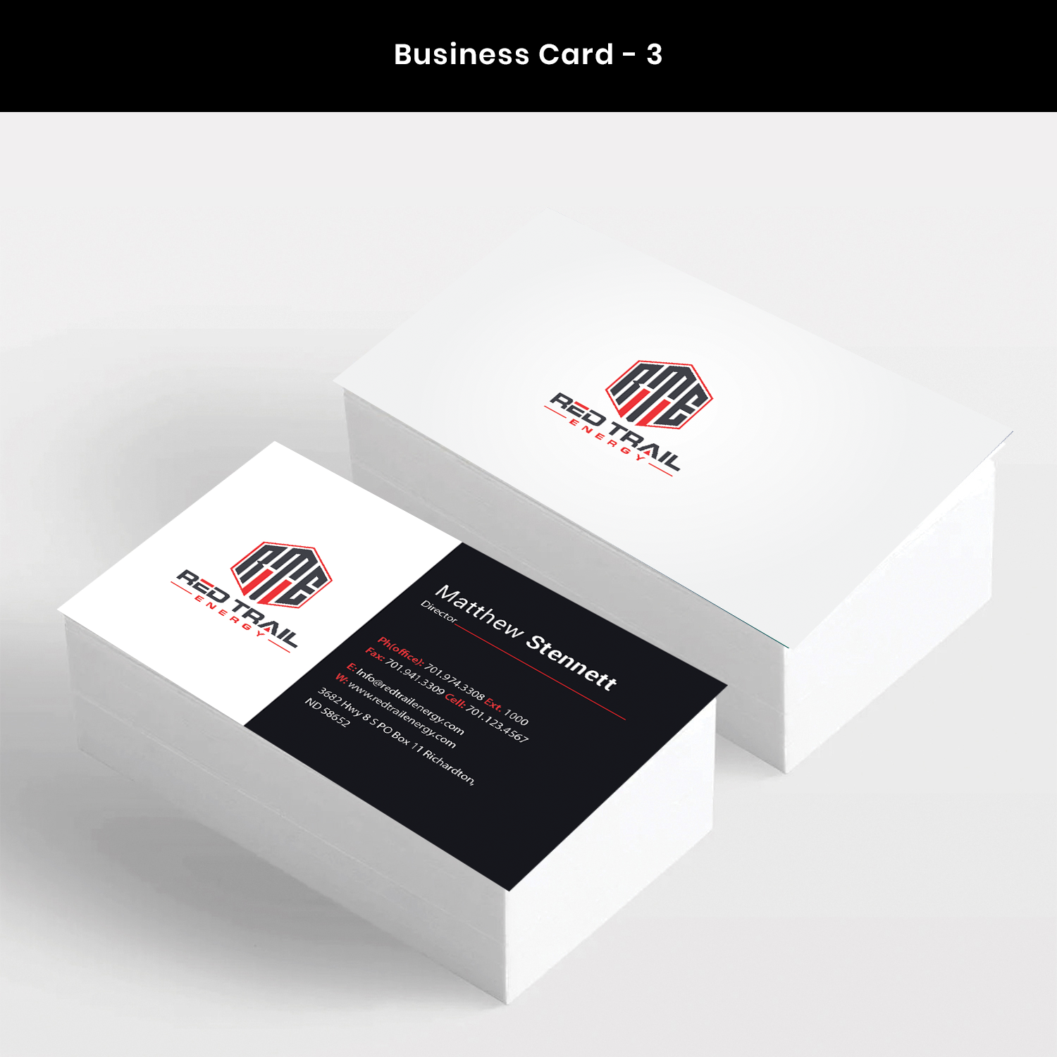 Business Card Design by Expert Designer for Red Trail Energy | Design #29082558