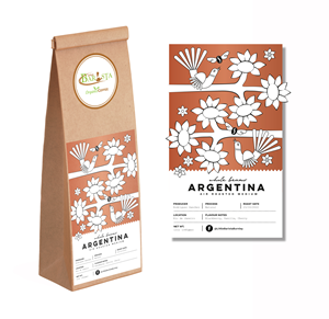 Innovative coffee bean bag design for roasters | Diseño de Empaque por Design Dog