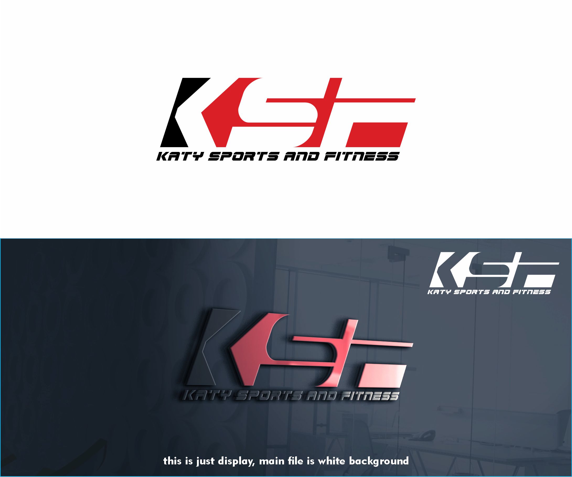 Logo Design by alkaline for Katy Sports and Fitness | Design #29079370