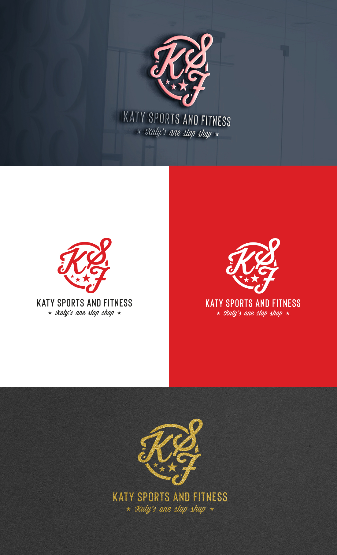 Logo Design by GLDesigns for Katy Sports and Fitness | Design #29082645