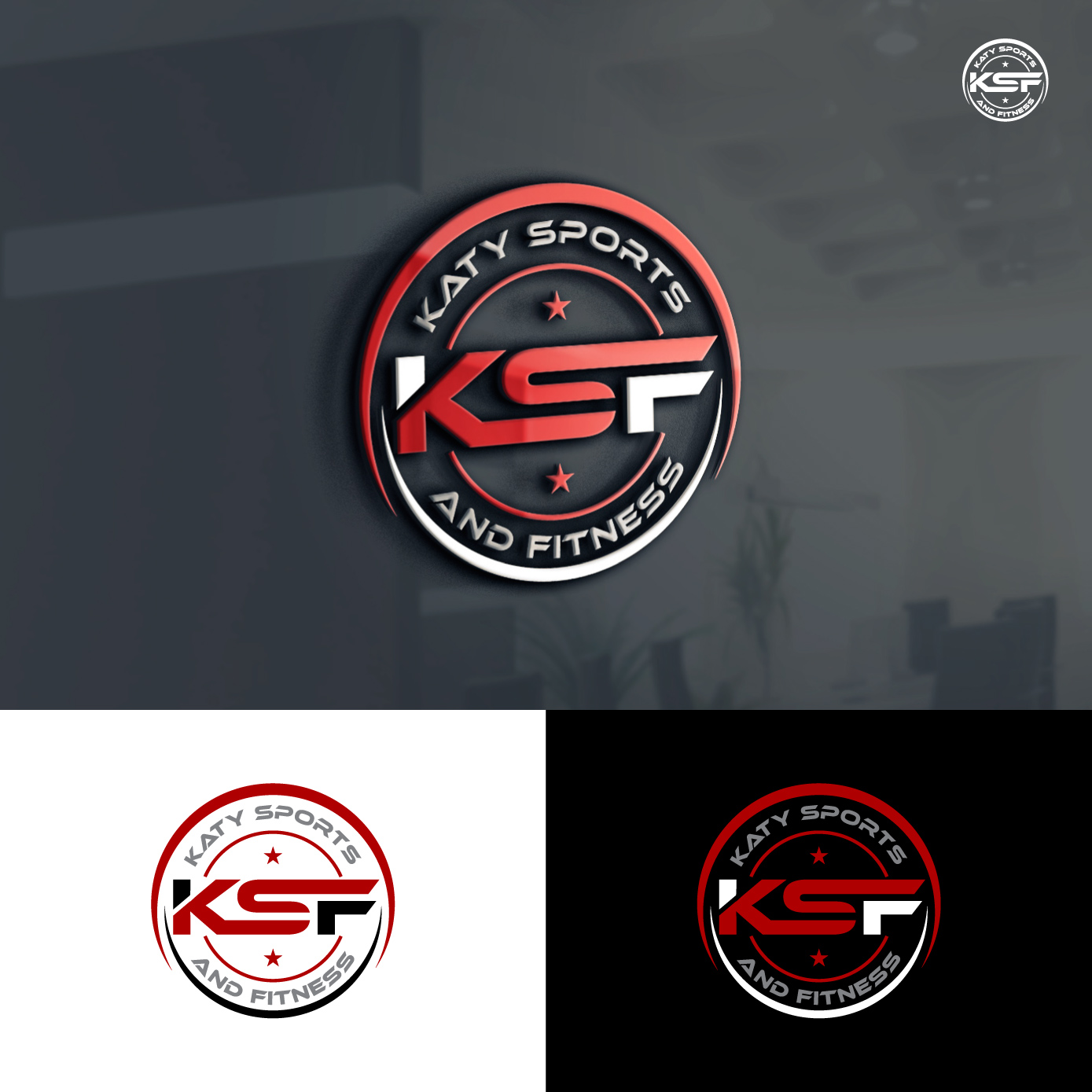 Logo Design by Radsky17 for Katy Sports and Fitness | Design #29099402