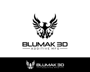 Diseño de Logo por alpino para BluMak 3D | Diseño: #29079743