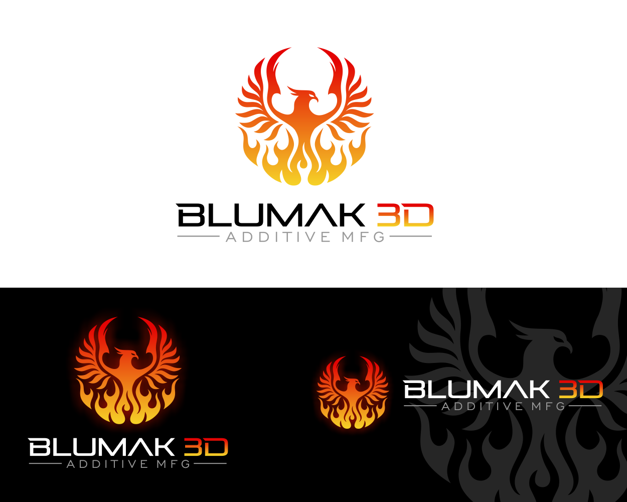 Logo Design by alpino for BluMak 3D | Design #29116117