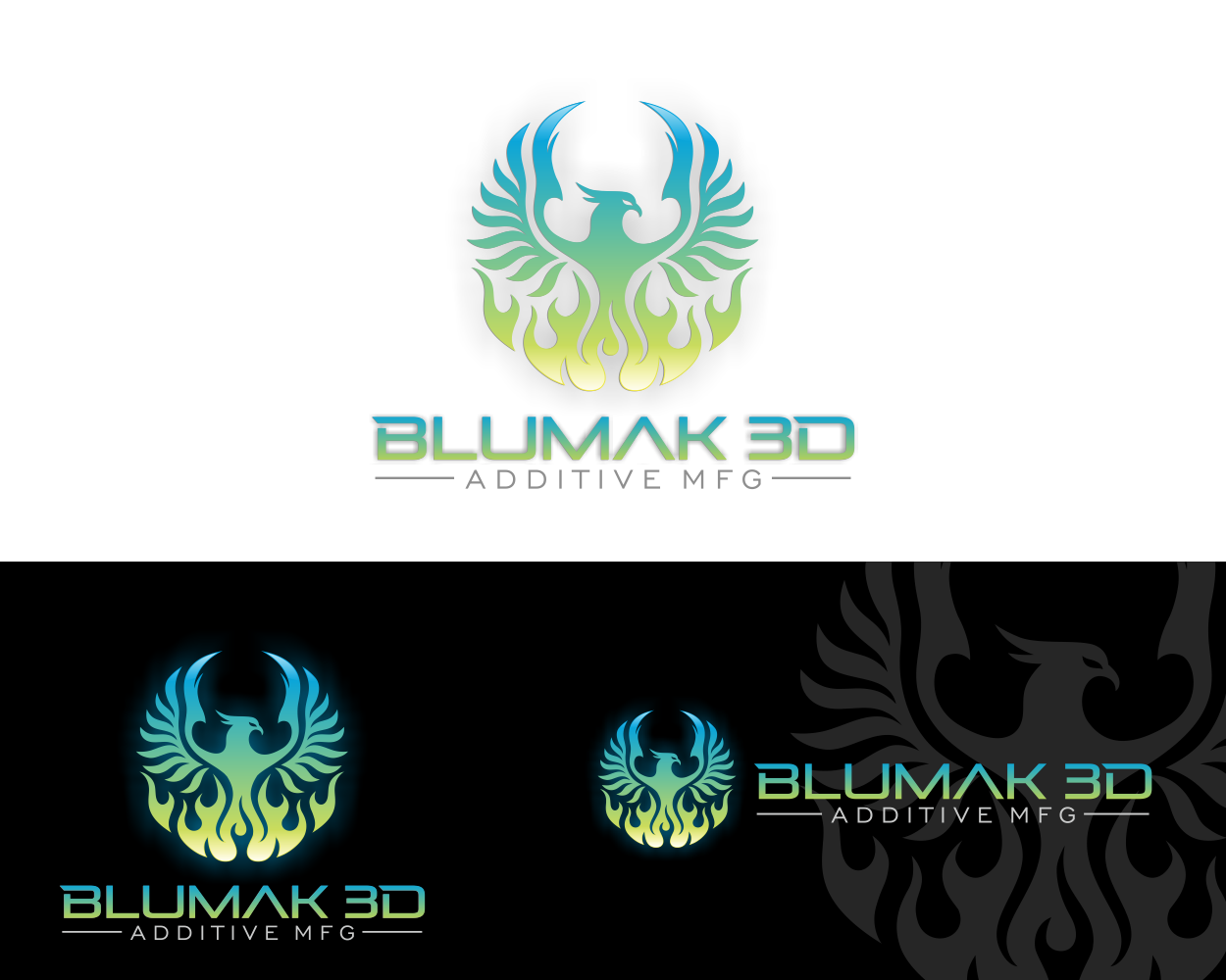 Logo Design by alpino for BluMak 3D | Design #29116118