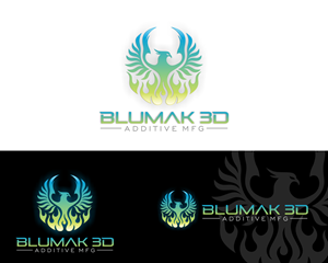 Diseño de Logo por alpino para BluMak 3D | Diseño: #29116118