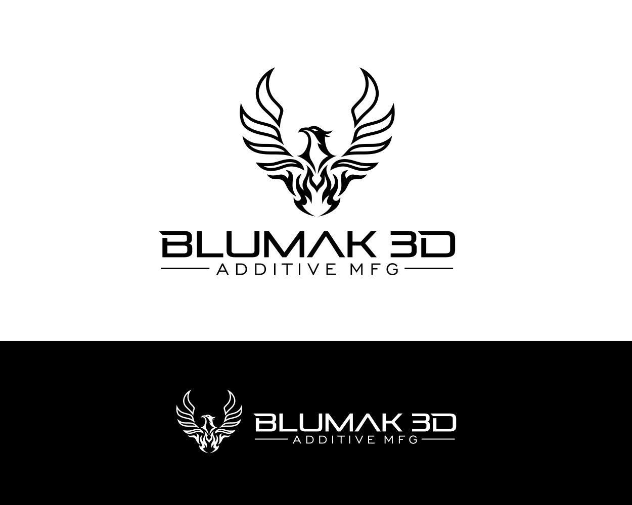 Logo Design by alpino for BluMak 3D | Design #29152455