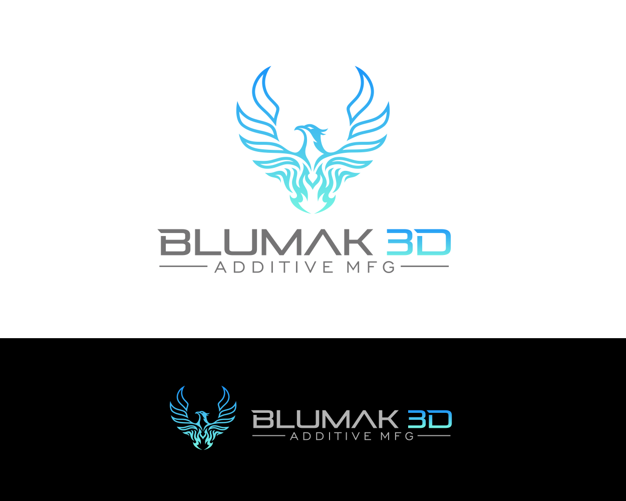 Logo Design by alpino for BluMak 3D | Design #29163800