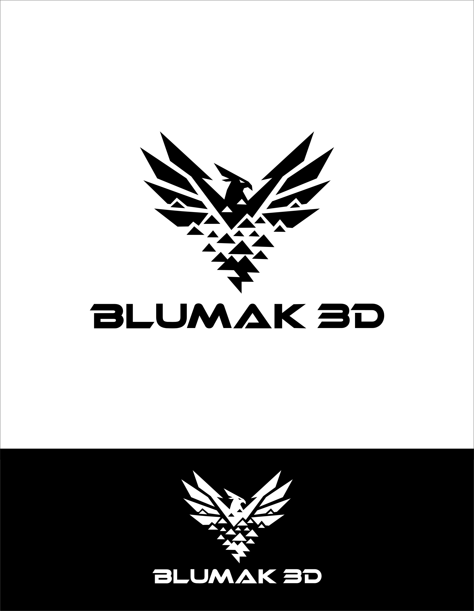 Logo Design by hamkur for BluMak 3D | Design #29111510