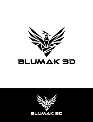 Diseño de Logo por hamkur para BluMak 3D | Diseño: #29115245