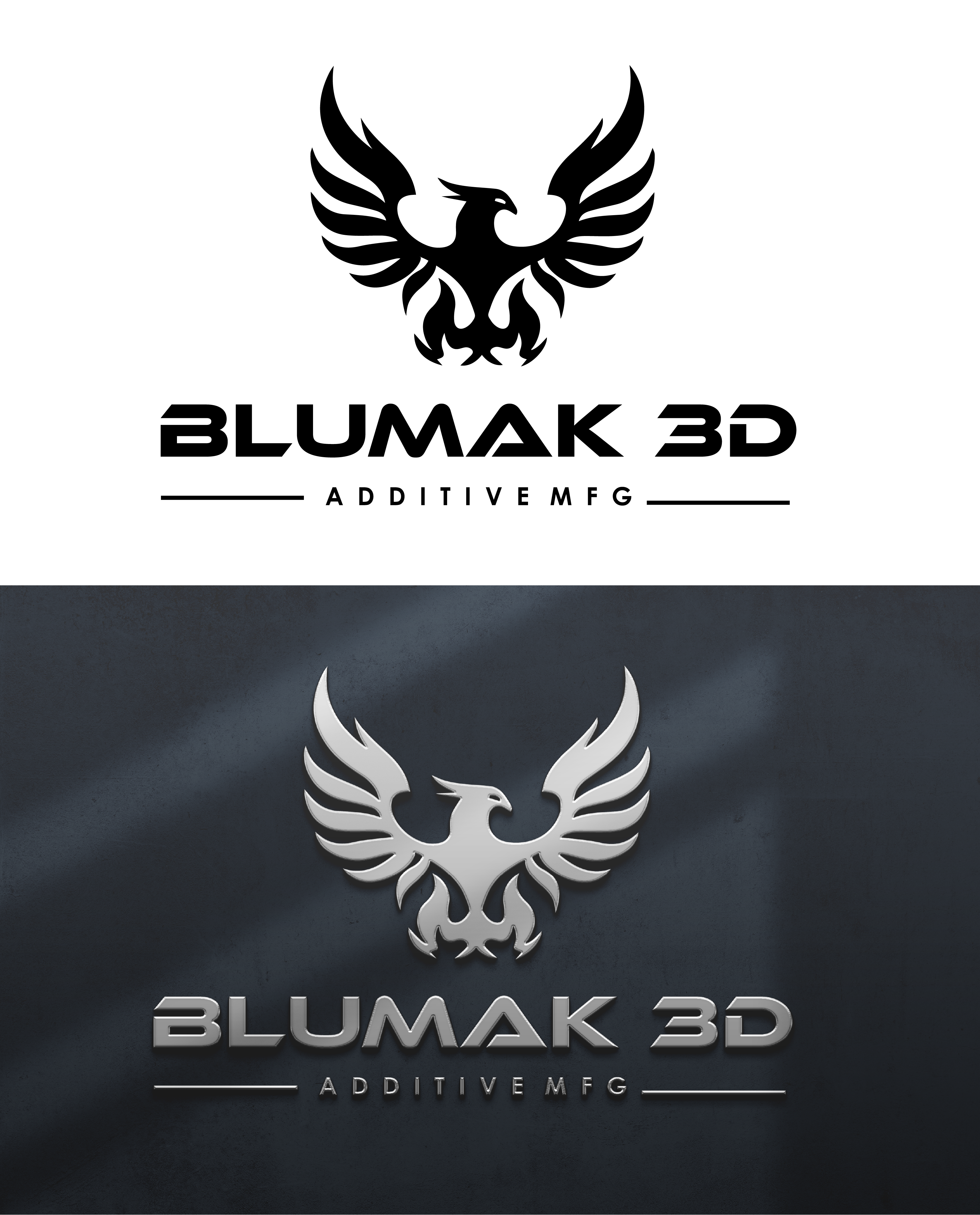 Logo Design by jizzy123 for BluMak 3D | Design #29096272