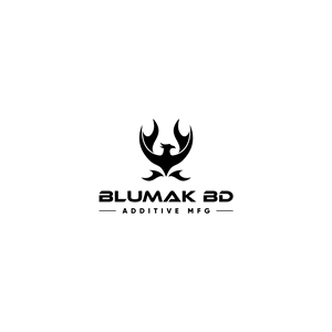 Diseño de Logo por Felipe Moura para BluMak 3D | Diseño: #29090716
