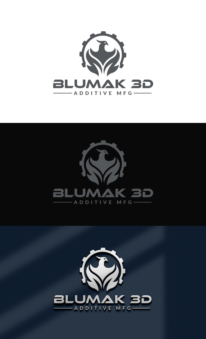 Diseño de Logo por MCreative para BluMak 3D | Diseño #29093425