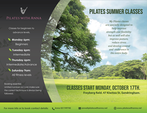 Flyer-Design von Daneko für Pilates with Anna | Design #29084414