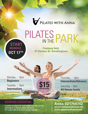 Design de Flyer par uk pour Pilates with Anna | Design : #29083692