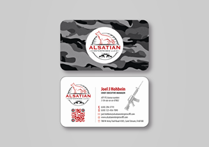 Business Card Design by MarkoE for Alsatian Enterprises LLC  | Design: #29101641