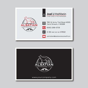 Business Card Design by Ahasan36