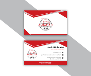 Business Card Design by DesignFill for Alsatian Enterprises LLC  | Design: #29101703
