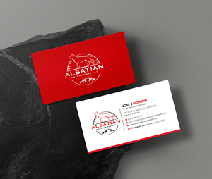 Diseño de Tarjeta de Presentación por artbitin para Alsatian Enterprises LLC  | Diseño: #29080484