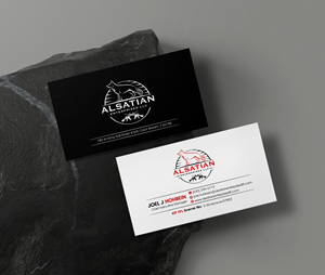 Diseño de Tarjeta de Presentación por artbitin para Alsatian Enterprises LLC  | Diseño: #29080488