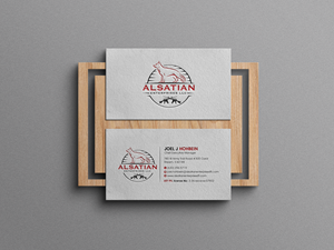 Diseño de Tarjeta de Presentación por artbitin para Alsatian Enterprises LLC  | Diseño: #29080492