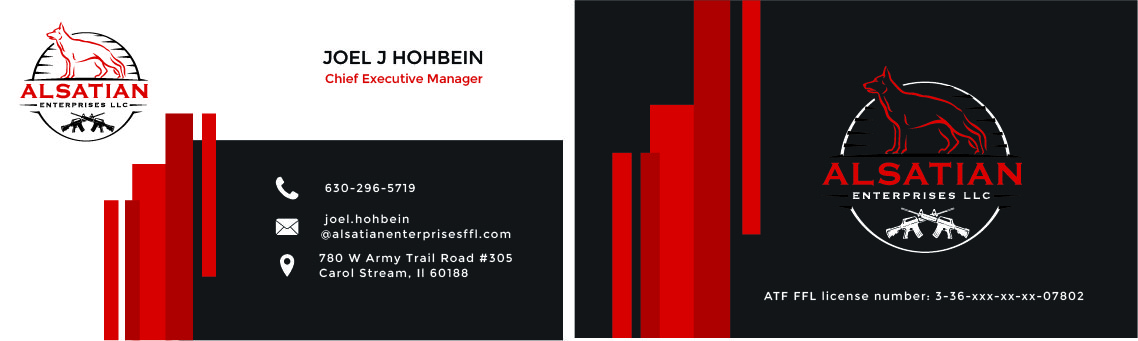 Business Card Design by madeehakhan for Alsatian Enterprises LLC  | Design #29090950