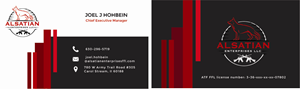 Business Card Design by madeehakhan for Alsatian Enterprises LLC  | Design: #29139198