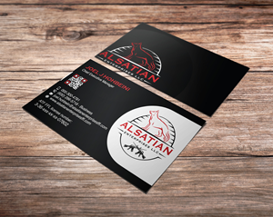 Visitenkarten-Design von Verified artistry (Design garden) für Alsatian Enterprises LLC  | Design: #29098558