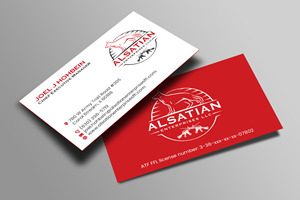 Diseño de Tarjeta de Presentación por Creations Box 2015 para Alsatian Enterprises LLC  | Diseño: #29081146