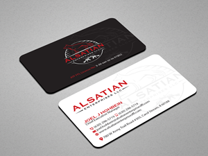 Business Card Design by Creations Box 2015 for Alsatian Enterprises LLC  | Design: #29083735