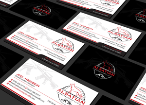 Business Card Design by Creations Box 2015 for Alsatian Enterprises LLC  | Design: #29083750