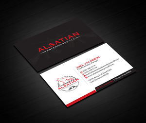 Business Card Design by Creations Box 2015 for Alsatian Enterprises LLC  | Design: #29083780