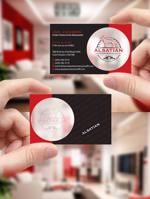 Diseño de Tarjeta de Presentación por Creations Box 2015 para Alsatian Enterprises LLC  | Diseño #29089325