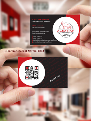 Business Card Design by Creations Box 2015 for Alsatian Enterprises LLC  | Design: #29156848