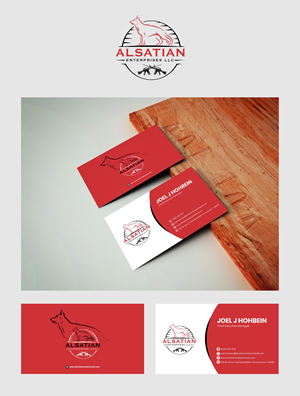 Diseño de Tarjeta de Presentación por 3Guys para Alsatian Enterprises LLC  | Diseño: #29136873